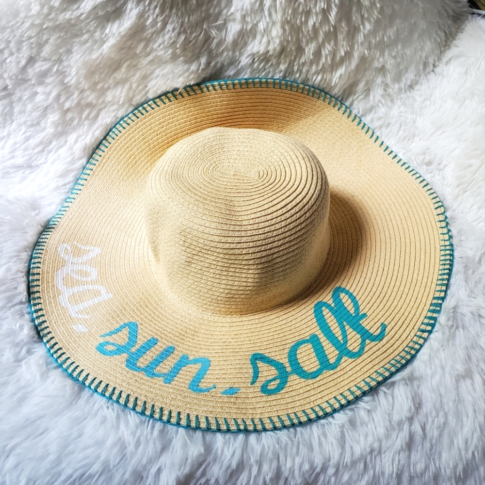 David and Young sea, sun, salt hat packable wide brim